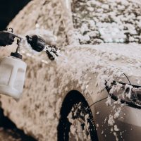 Car wash detailing station